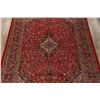 Image 3 : A WOOL HAND KNOTTED FLORAL ORIENTAL AREA RUG.