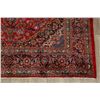 Image 6 : A WOOL HAND KNOTTED FLORAL ORIENTAL AREA RUG.