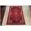 Image 2 : A WOOL HAND KNOTTED ORIENTAL AREA RUG.