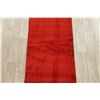 Image 4 : A WOOL HAND KNOTTED GABBEH ORIENTAL RUG.