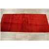 Image 7 : A WOOL HAND KNOTTED GABBEH ORIENTAL RUG.