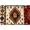 Image 7 : A WOOL HAND KNOTTED YALAMEH ORIENTAL AREA RUG.