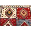 Image 8 : A WOOL HAND KNOTTED YALAMEH ORIENTAL AREA RUG.