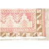 Image 6 : A WOOL HAND KNOTTED OUSHAK ORIENTAL RUG.