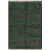 Image 1 : A WOOL HAND KNOTTED GABBEH ORIENTAL RUG.