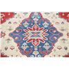 Image 4 : A WOOL HAND KNOTTED KAZAK ORIENTAL AREA RUG.