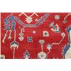 Image 7 : A WOOL HAND KNOTTED KAZAK ORIENTAL AREA RUG.