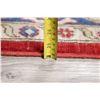 Image 8 : A WOOL HAND KNOTTED KAZAK ORIENTAL AREA RUG.