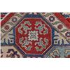 Image 9 : A WOOL HAND KNOTTED KAZAK ORIENTAL AREA RUG.