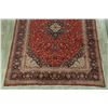 Image 5 : A WOOL HAND KNOTTED ORIENTAL AREA RUG.