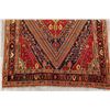 Image 6 : A WOOL HAND KNOTTED KASHKOLI ORIENTAL RUG.