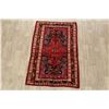 Image 2 : A WOOL HAND KNOTTED ORIENTAL AREA RUG.