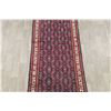 Image 3 : A WOOL HAND KNOTTED ZANJAN ORIENTAL RUG RUNNER.