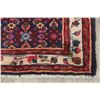 Image 5 : A WOOL HAND KNOTTED ZANJAN ORIENTAL RUG RUNNER.
