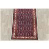 Image 6 : A WOOL HAND KNOTTED ZANJAN ORIENTAL RUG RUNNER.