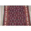 Image 9 : A WOOL HAND KNOTTED ZANJAN ORIENTAL RUG RUNNER.