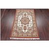 Image 2 : A WOOL HAND KNOTTED MEDALLION AREA RUG.
