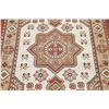 Image 8 : A WOOL HAND KNOTTED MEDALLION AREA RUG.