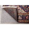 Image 10 : A WOOL HAND KNOTTED FLORAL MEDALLION AREA RUG.
