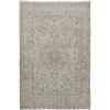 Image 1 : A WOOL HAND KNOTTED FLORAL AREA RUG.