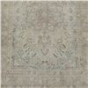 Image 3 : A WOOL HAND KNOTTED FLORAL AREA RUG.