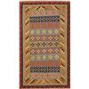 Image 1 : A WOVEN HAND KNOTTED KASHKOLI KILIM.