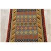 Image 3 : A WOVEN HAND KNOTTED KASHKOLI KILIM.