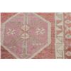 Image 11 : A WOOL HAND KNOTTED OUSHAK ORIENTAL RUG RUNNER.