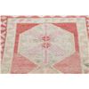 Image 12 : A WOOL HAND KNOTTED OUSHAK ORIENTAL RUG RUNNER.