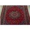 Image 3 : A WOOL HAND KNOTTED FLORAL ORIENTAL AREA RUG.