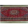 Image 8 : A WOOL HAND KNOTTED FLORAL ORIENTAL AREA RUG.