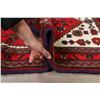 Image 12 : A WOOL HAND KNOTTED ORIENTAL AREA RUG.