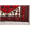 Image 6 : A WOOL HAND KNOTTED ORIENTAL AREA RUG.