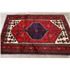 Image 9 : A WOOL HAND KNOTTED ORIENTAL AREA RUG.