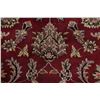 Image 7 : A WOOL HAND KNOTTED FLORAL ORIENTAL AREA RUG.