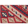 Image 11 : A WOVEN HAND KNOTTED KASHKOLI KILIM.