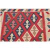 Image 3 : A WOVEN HAND KNOTTED KASHKOLI KILIM.