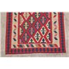 Image 7 : A WOVEN HAND KNOTTED KASHKOLI KILIM.