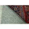 Image 10 : A WOOL HAND KNOTTED FLORAL MEDALLION AREA RUG.