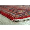 Image 11 : A WOOL HAND KNOTTED FLORAL MEDALLION AREA RUG.