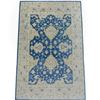 Image 2 : A WOOL HAND KNOTTED FLORAL TURKISH AREA RUG.