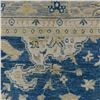 Image 4 : A WOOL HAND KNOTTED FLORAL TURKISH AREA RUG.