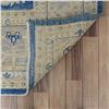 Image 7 : A WOOL HAND KNOTTED FLORAL TURKISH AREA RUG.