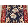 Image 9 : A WOOL HAND KNOTTED PICTORIAL RUG RUNNER.
