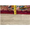 Image 11 : A WOOL HAND KNOTTED PICTORIAL ORIENTAL AREA RUG.