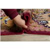 Image 12 : A WOOL HAND KNOTTED PICTORIAL ORIENTAL AREA RUG.