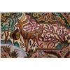 Image 8 : A WOOL HAND KNOTTED PICTORIAL ORIENTAL AREA RUG.