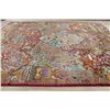 Image 9 : A WOOL HAND KNOTTED PICTORIAL ORIENTAL AREA RUG.