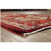 Image 11 : A WOOL HAND KNOTTED ARDEBIL RUG RUNNER.