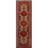 Image 1 : A WOOL HAND KNOTTED ARDEBIL RUG RUNNER.